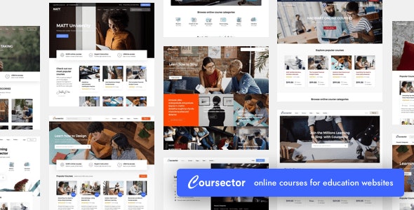 Coursector v1.4.1 - LMS Education WordPress
