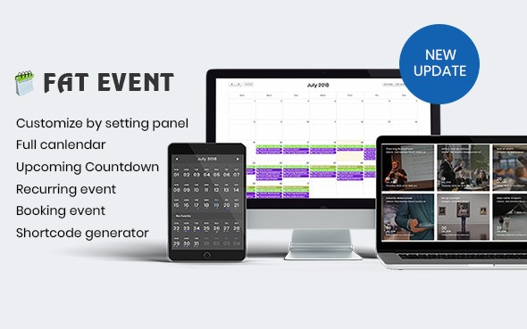 FAT Event v3.0 - WordPress Event and Calendar Booking