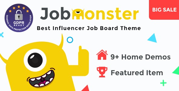 Jobmonster v4.5.2.9 - Job Board WordPress Theme