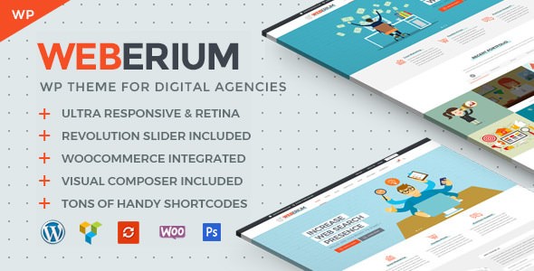 Weberium v1.4 - Theme Tailored for Digital Agencies