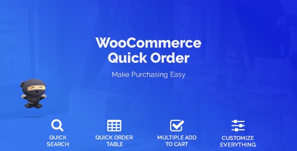WooCommerce Quick Order v1.1.2