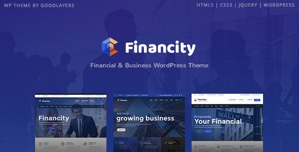 Financity v1.2.3 - Business / Financial / Finance WordPress Theme