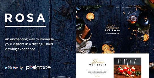 ROSA v2.5.0 - An Exquisite Restaurant WordPress Theme