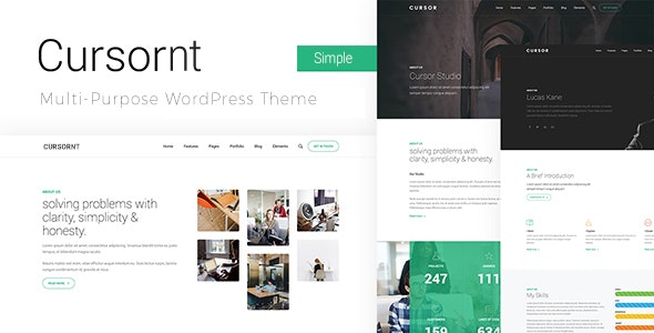 Cursornt v2.1.8 - Startup Business Theme