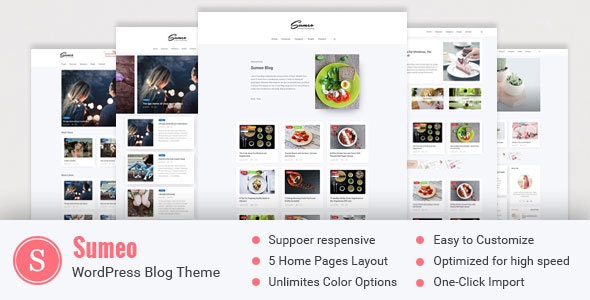 Sumeo v2.0.0 - Blog WordPress Themes