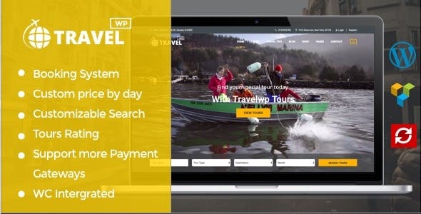 Travel WP v1.6.3 - Tour & Travel WordPress Theme