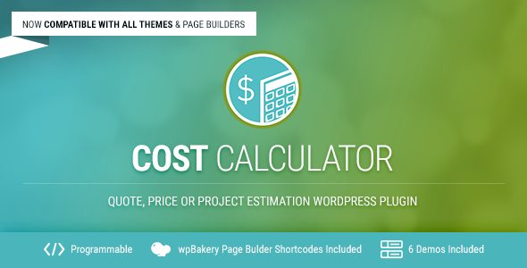 Cost Calculator v2.2.3 - WordPress Plugin