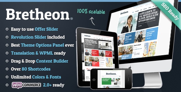 Bretheon v2.4.3 - WordPress Theme