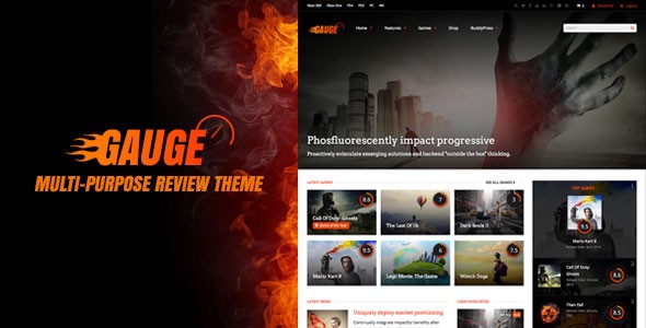 Gauge v6.42 - Multi-Purpose Review Theme