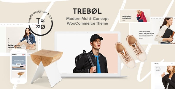 Trebol v1.0.6 - Minimal & Modern Multi-Concept WooCommerce Theme