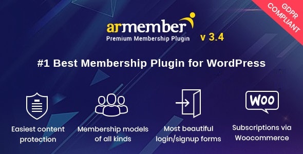 ARMember v3.4 - WordPress Membership Plugin