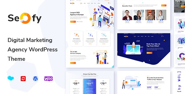 Seofy v1.5.3 - Digital Marketing Agency WordPress Theme