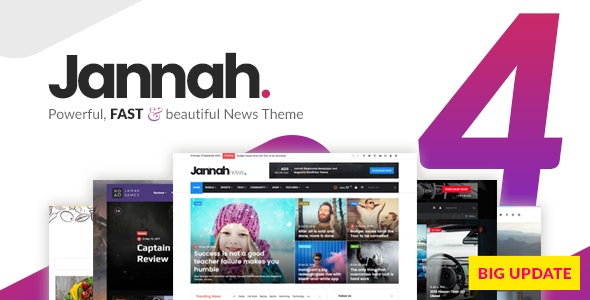 Jannah News v4.2.0 - Newspaper Magazine News AMP BuddyPress