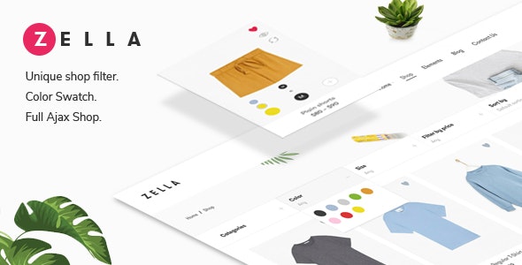 Zella v2.0.5 - WooCommerce AJAX WordPress Theme - RTL support