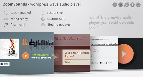 ZoomSounds v5.62 - WordPress Audio Player