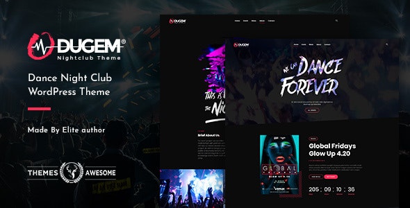 Dugem v1.2 - Dance Night Club WordPress Theme