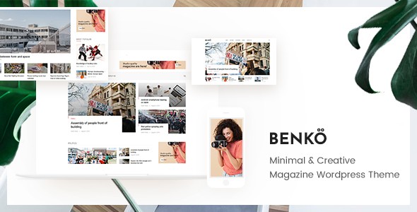 Benko v1.0.2 – Creative Magazine WordPress Theme