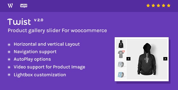 Twist v2.1 - Product Gallery Slider for Woocommerce