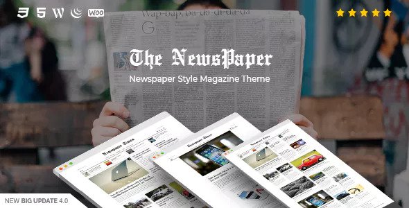 NewsPaper v4.0.1 - News & Magazine WordPress Theme