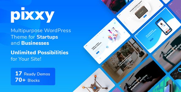Pixxy v1.0.9 - App, Software & SaaS Startup WordPress