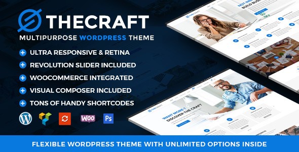 TheCraft v1.4 - Responsive Multipurpose WordPress Theme