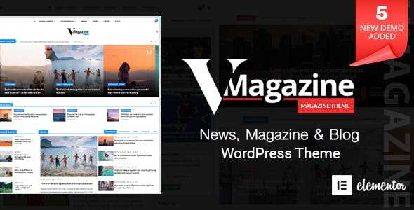 Vmagazine v1.1.6 - Blog, NewsPaper, Magazine Themes