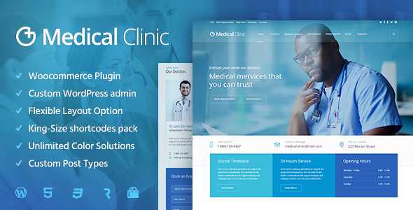 Medical Clinic v1.1.8 - Health & Doctor Medical Theme