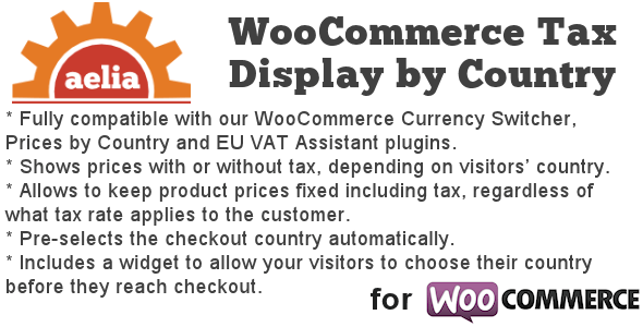 Tax Display by Country for WooCommerce v1.12.1.191220