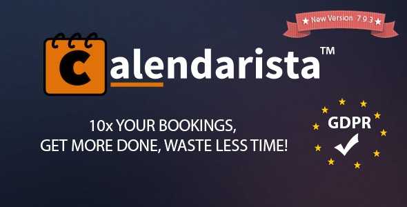 Calendarista Premium v9.2.7 - WP Appointment Booking Plugin and Schedule System