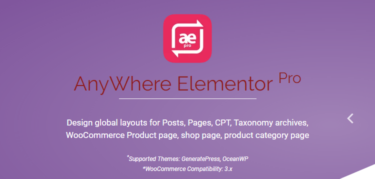 AnyWhere Elementor Pro v2.14.1 – Global Post Layoutsnulled