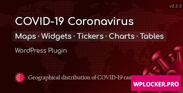 COVID-19 Coronavirus v2.2.4 - Live Map WordPress Plugin