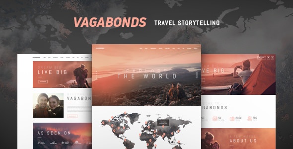 Vagabonds v1.1.3 – Personal Travel & Lifestyle Blog Theme
