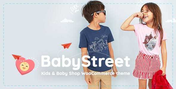BabyStreet v1.3.2 – WooCommerce Theme for Kids Stores and Baby Shops Clothes and Toys