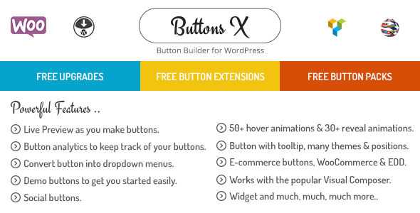 Buttons X v1.9.72 – Powerful Button Builder for WordPress