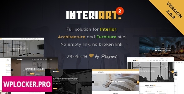 InteriArt v2.8.9 – Furniture & Interior WordPress Theme
