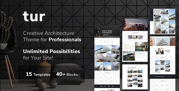 Tur v1.1.2 – Creative Architecture WordPress Theme