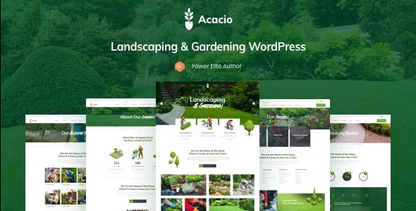 Acacio v1.1.2 – Landscape & Gardening